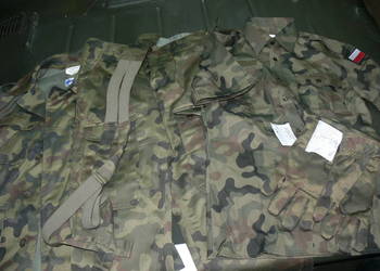 Mundur polowy wojskowy 127A/MON wz 93 + Koszula i rękawice zestaw