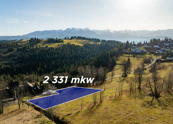 Widokowa działka w Rzepiskach – 2331 m²
