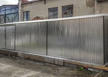 Blaszana montowana hala 12×6m – ocynkowana