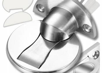 ODBOJNIK ODBÓJ MAGNETYCZNY DO DRZWI METAL STOPER OGRANICZNIK STAL SOLIDNY