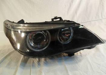 BMW E60 E61 Reflektor prawy przedni lampa prawa przód ksenonowa ksenon