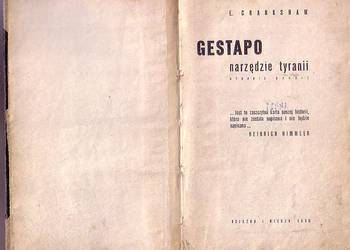 (8502) GESTAPO NARZĘEDZIE TYRANII – E .GRANKSHAW