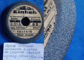tarcza kamienna kamień szlifierski  ściernica szlifierska einhell