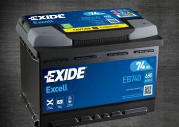 Akumulator Exide Excell 74Ah 680A EN PRAWY PLUS