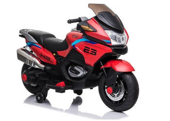 Autko motorek WIELKI MOTOR ŚCIGACZ na akumulator dla dzieci XMX609 czerwony