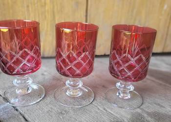 Kieliszki  3 szt szkło