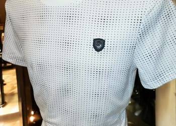 T-shirt męski Emporio Armani - elegancki, małe logo rozmiar XXL nowość