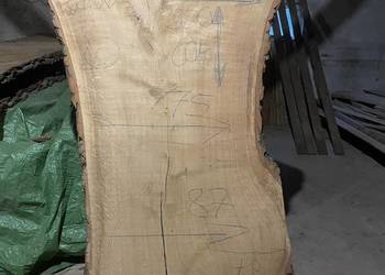Monolith oak dąb suchy 89x102x200x7 stół blat