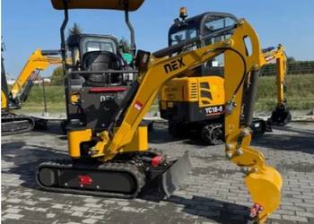 Minikoparka NEX N12 JOYSTICKI Nowa|silnik Yanmar|pompa Shimadzu|Leasing