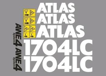 Naklejki oklejenie Atlas 1704LC Zamiennik