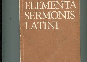 Elementa sermonis Latini - Lewandowski , Wikarjak