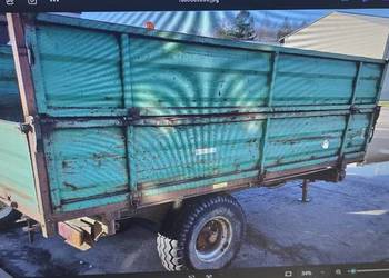 Przyczepa wywrotka jednoosiowa zarejestrowana możliwość transportu