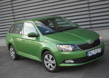 PIĘKNA Skoda FABIA III 1.4 TDI Zielone KOMBI Salon POLSKA multimedia KLIMA