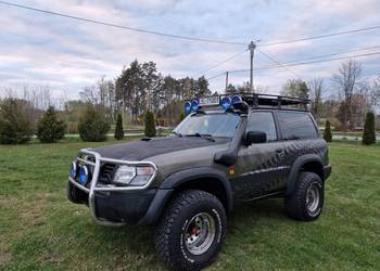 Nissan Patrol Y61 2.8 Turbodiesel Klima 4x4 Reduktor Diff lock Lift Krótki