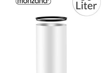 kosz na śmieci papier 56 L biały monzana