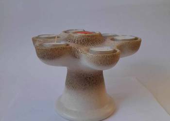 Ceramiczny świecznik Silberdistel Keramik