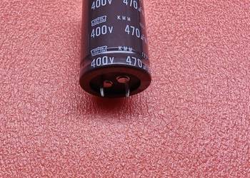 470uF 400V 105°C Nippon Chemicon KMM Snap-in Kondensator