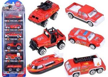 autka metalowe 6szt mix ZA3505 STR