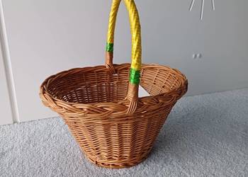 Koszyczek koszyk wielkanocny wiklinowy