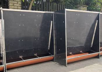 Automat Paszowy trzystanowiskowy dla trzody-MOCNE KARMNIKI-W