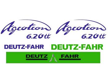 Naklejki deutz agrotron 6.20tt i inne modele super mocne zamienniki