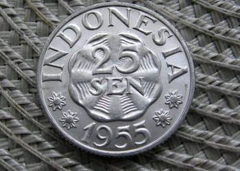 Indonezja 25 Senów 1955r