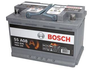 Akumulator Bosch S5 A08 70Ah 760a Start Stop AGM NOWY