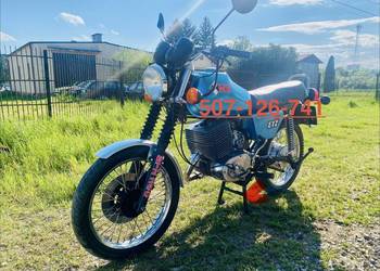 MZ etz 250 po remoncie zarejestrowana