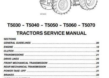 New Holland T5030 T5040 T5050 T5060 T5070 instrukcja naprawy PL