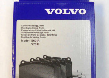 VOLVO S60R V70R oryginal klocki hamulcowe tyl OE 30683858