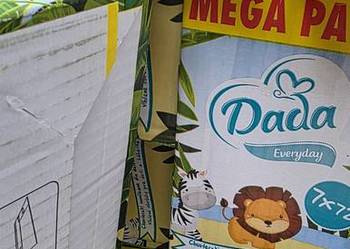 3x7x72 (1512 sztuk) chusteczki nawilżane Dada Mega Paka