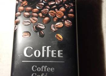 Puszka na  kawę metalowa Nowa