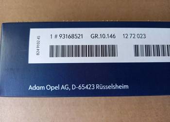 1272023/93168521 Pióra wycieraczek przód Opel Meriva B 1272023/93168521 Pióra wycieraczek przód Opel Meriva B