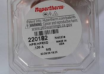 220182 HPR Dysza Hypertherm (Oryginał) 130A