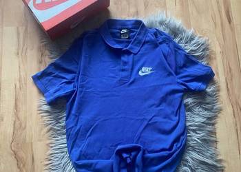 Koszulka Polo Nike męska niebieska M