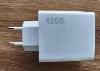 nowa ładowarka OEM 120W 2 porty usb-a i usb-c1