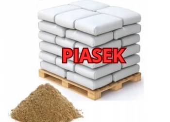 Piasek workowany - 1 tona Piasek workowany - 1 tona