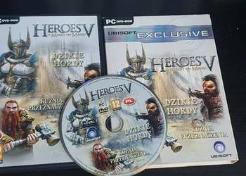 Gra komputerowa pc heroes of might and magic V + dodatki pl