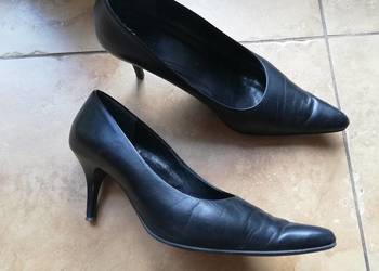 Buty czółenka czarne na szpilce 37 HOGL 4