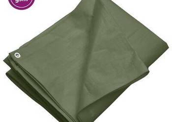 vidaXL Plandeka, 260 g/m², 4x6 m, zielona, HDPE（sku151552）