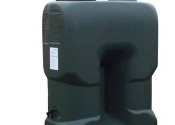Zbiornik plastikowy przemysłowy PEHD 1000l szer. 660mm UV bez opasek  PZH