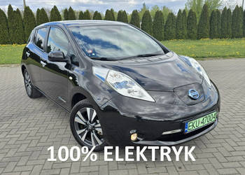 Nissan Leaf Elektryk. Full-Opcja. Serwis.Automat.Navi,Kam.360Stopni.Skóry.…