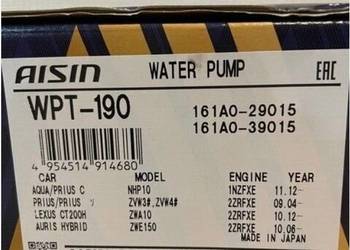 pompa wodna oryginał AISIN WTP-190