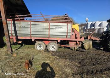 Przyczepa kosiarka ścinacz zielonek