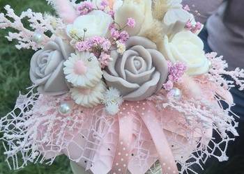 Kwiaty z Wosku Sojowego wieczne kwiaty