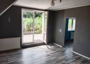 SKWIERZYNA, Mieszkanie bezczynszowe 54M2, 3 pokoje, I piętro, duży taras