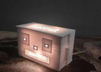 lampka led minecraft na baterie