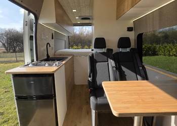 Kamper campervan jumper nowa zabudowa Faktura 2017r  ducato boxer mavano