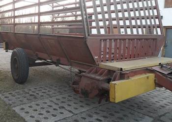 Przyczepa samozbierająca TO72 na części.