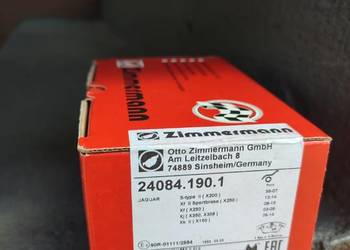 Klocki hamulcowe zimmermann 24084.190.1